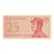 Banknot, Indonesia, 25 Sen, 1964, KM:32, UNC(65-70)