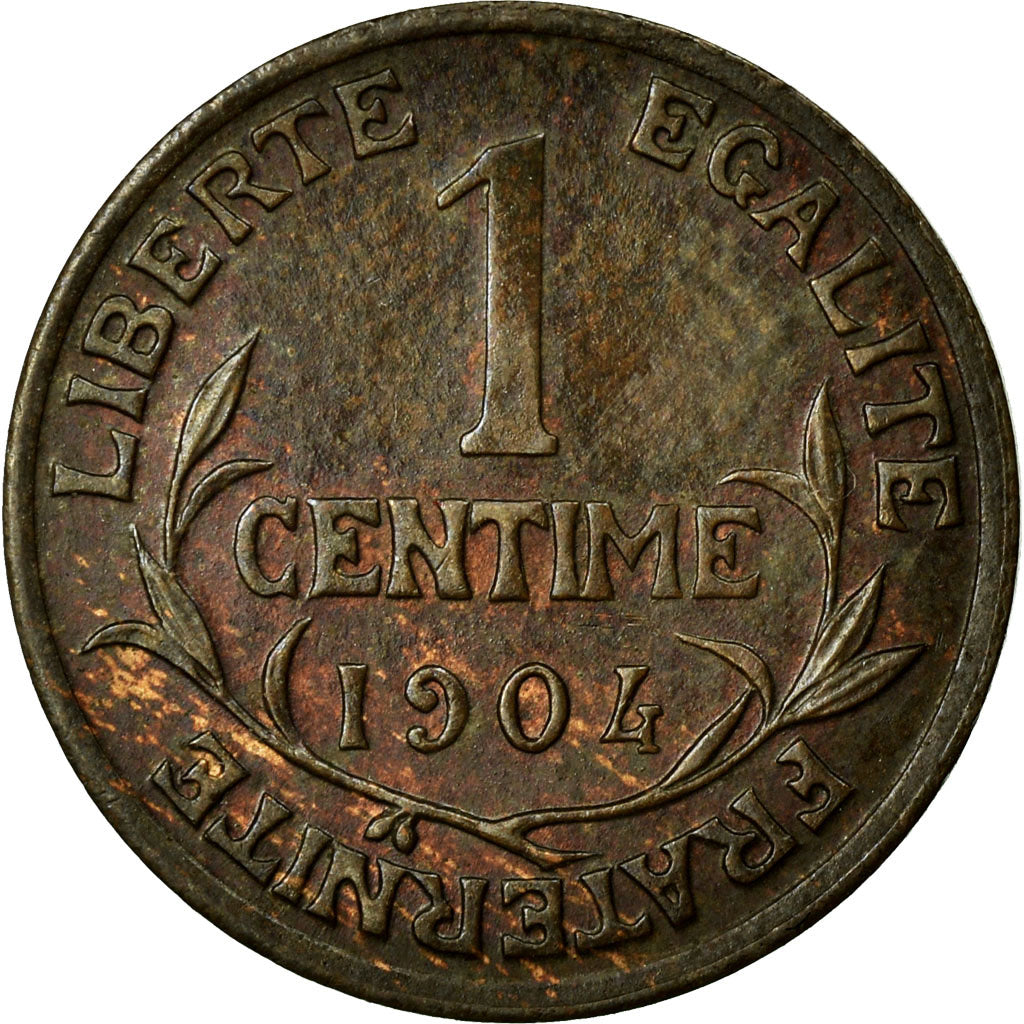 Coin, France, Dupuis, Centime, 1904, EF(40-45), Bronze, KM:840, Gadoury:90