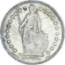 Münze, Schweiz, 1/2 Franc, 1952