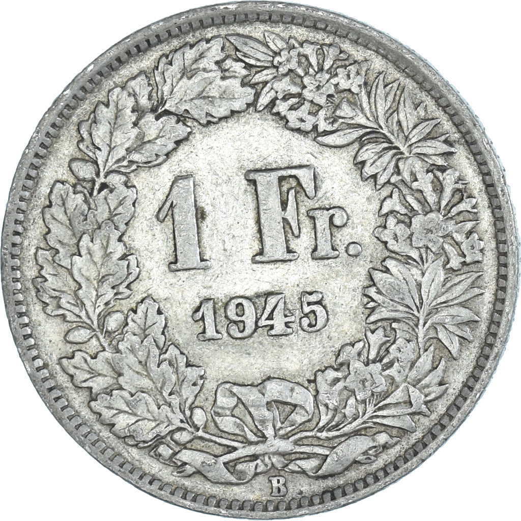 Moeda, Suíça, Franc, 1945