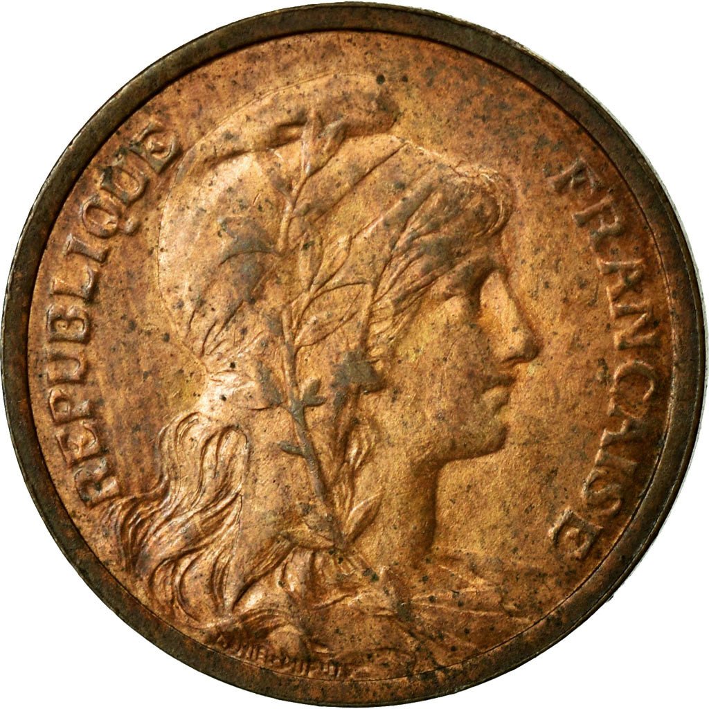 Coin, France, Dupuis, Centime, 1901, AU(50-53), Bronze, KM:840, Gadoury:90