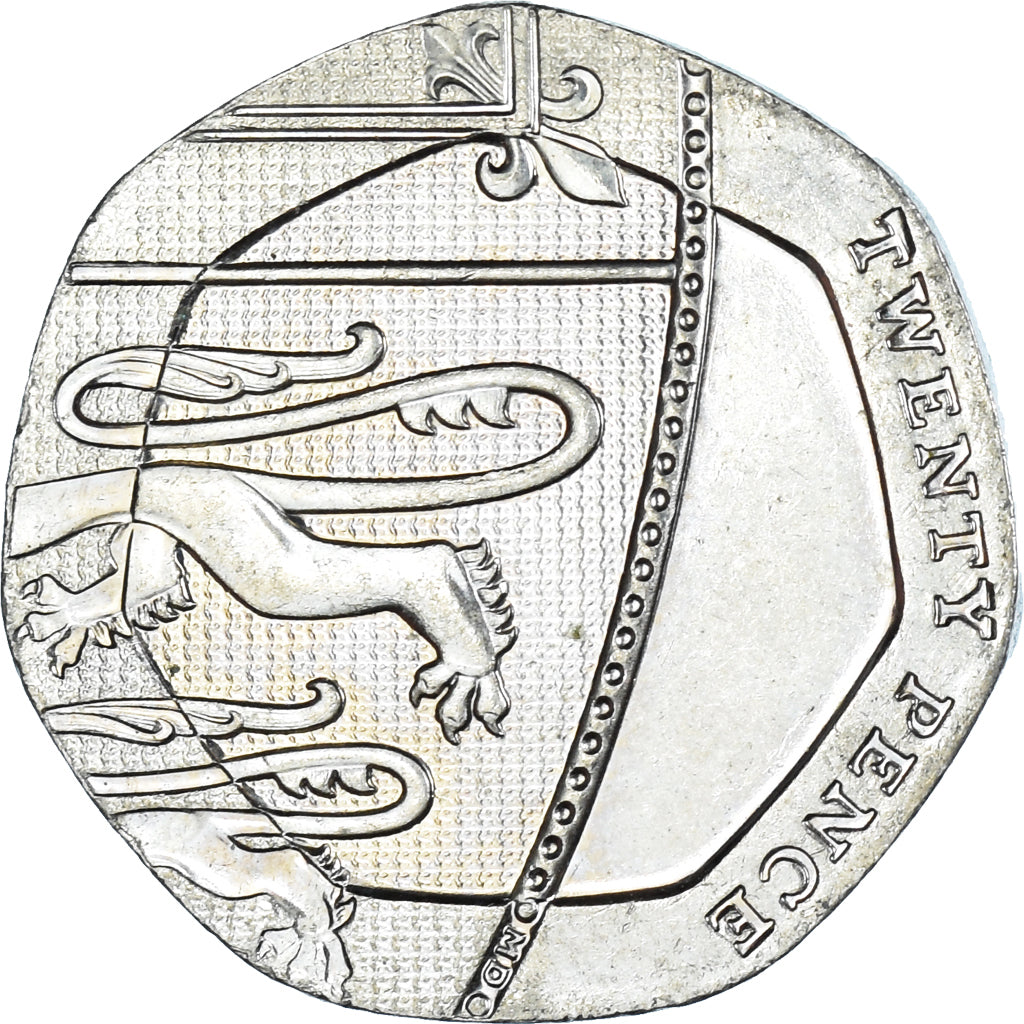 Münze, Großbritannien, 20 Pence, 2008