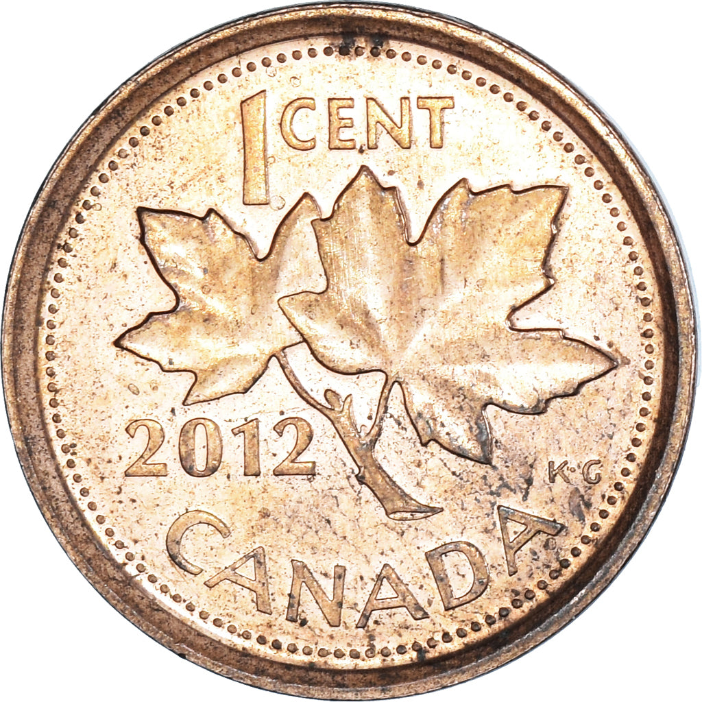 Monnaie, Canada, Cent, 2012