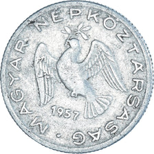 Münze, Ungarn, 10 Filler, 1957