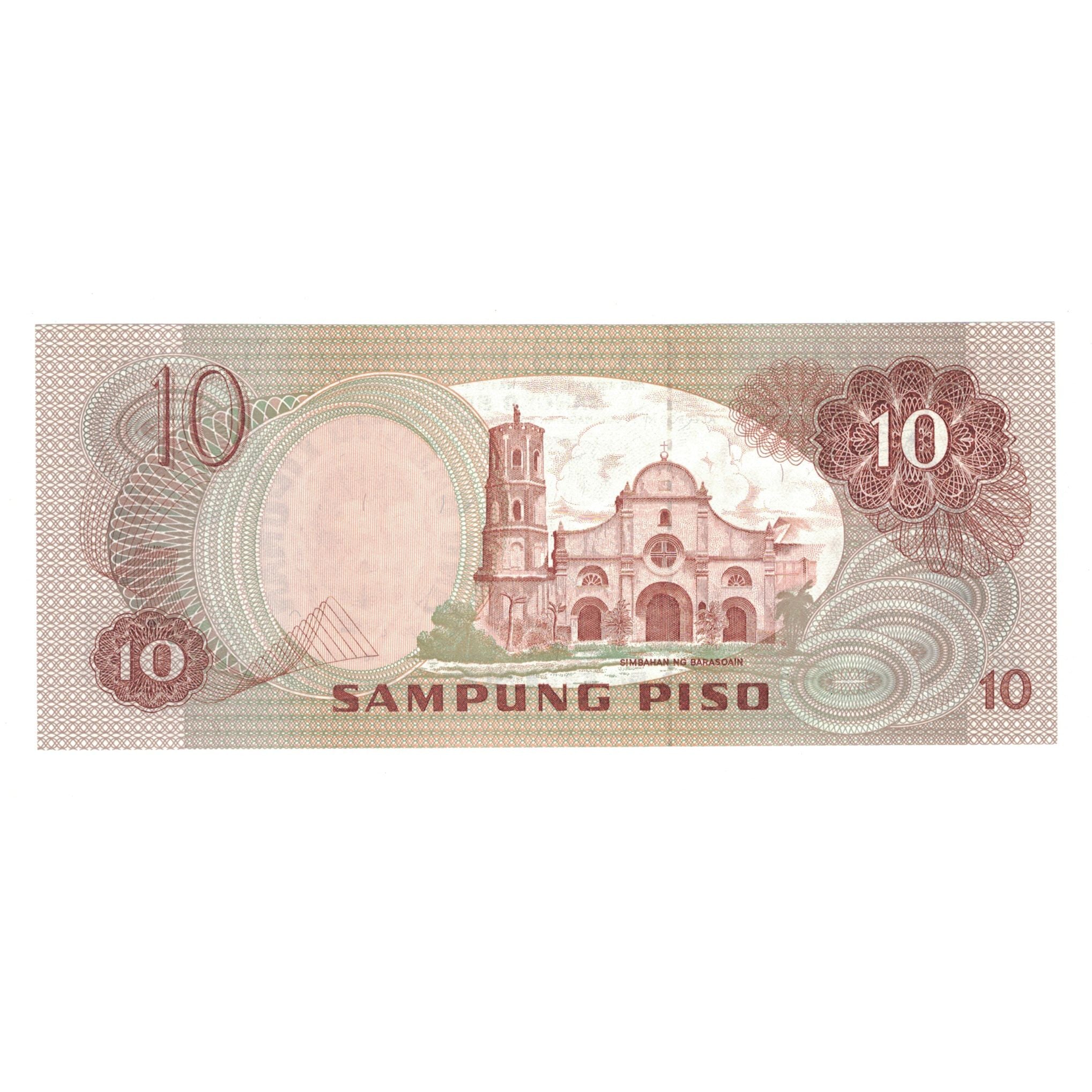 Banknot, Filipiny, 10 Piso, KM:161b, UNC(65-70)