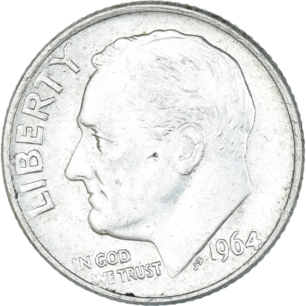 Münze, Vereinigte Staaten, Dime, 1964