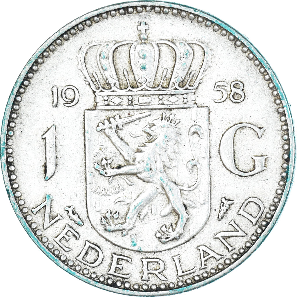 Münze, Niederlande, Gulden, 1958