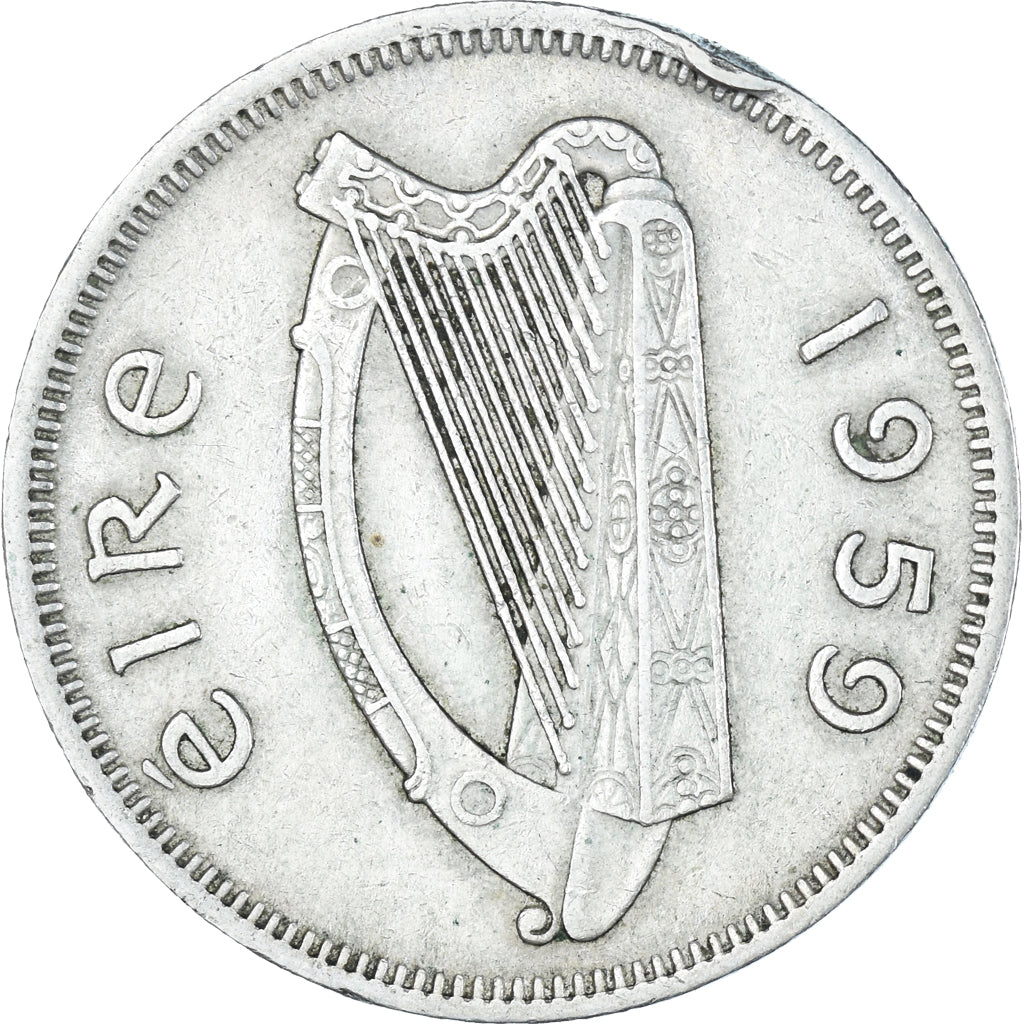 Moeda, REPÚBLICA DA IRLANDA, Florin, 1959