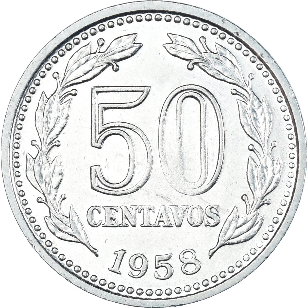 Moneta, Argentina, 50 Centavos, 1958