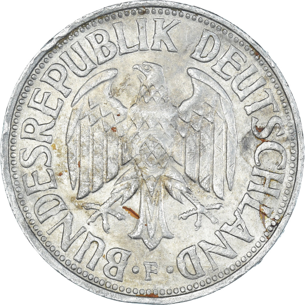 Allemagne, 1 Mark, 1973, Du cupronickel, TB