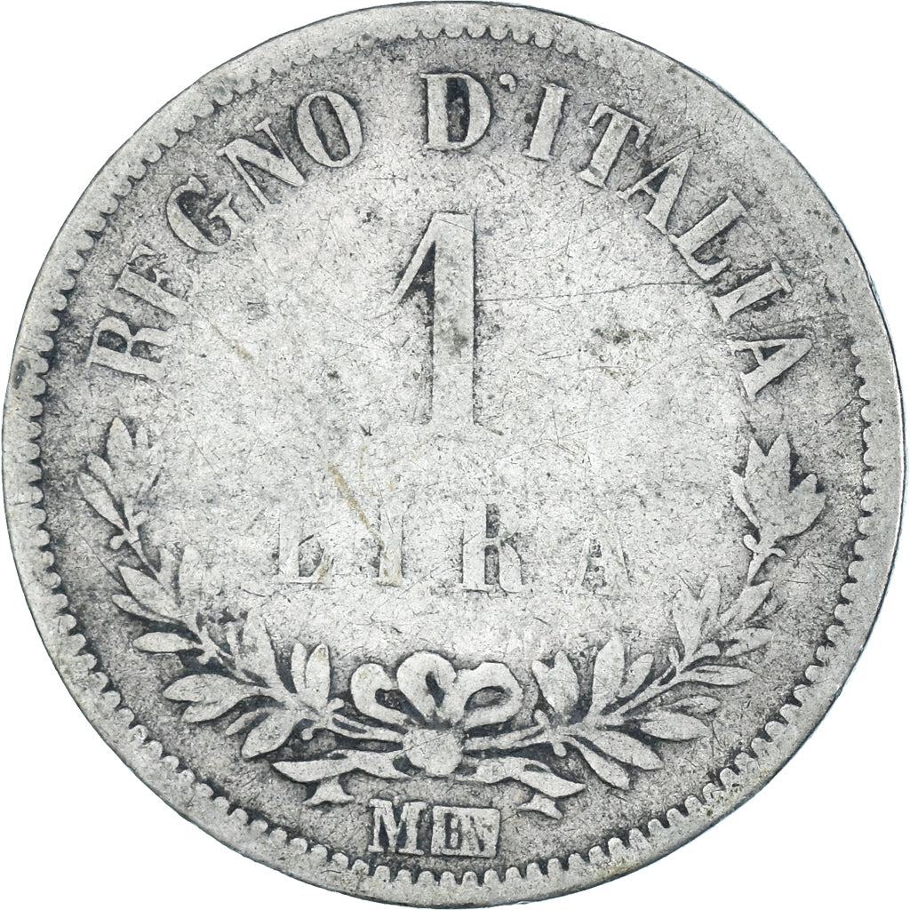 Münze, Italien, Lira, 1863