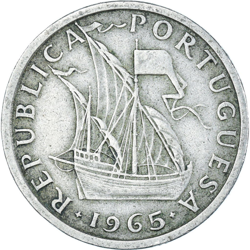 Moneda, Portugal, 5 Escudos, 1965