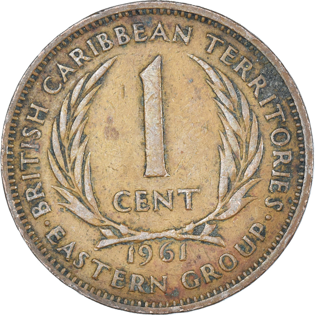 Coin, British Caribbean Territories, Cent, 1961
