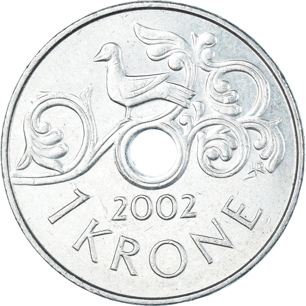 Moneta, Norwegia, Krone, 2002
