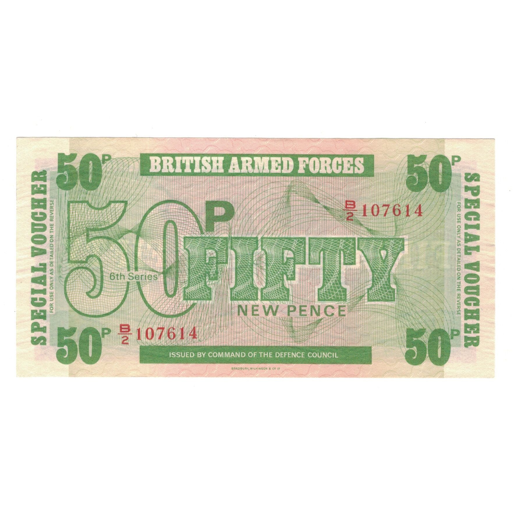 Banconote, Gran Bretagna, 50 New Pence, Undated (1972), KM:M49, SPL-