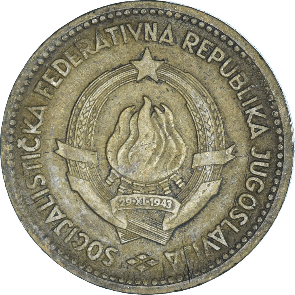 Münze, Jugoslawien, 10 Dinara, 1963