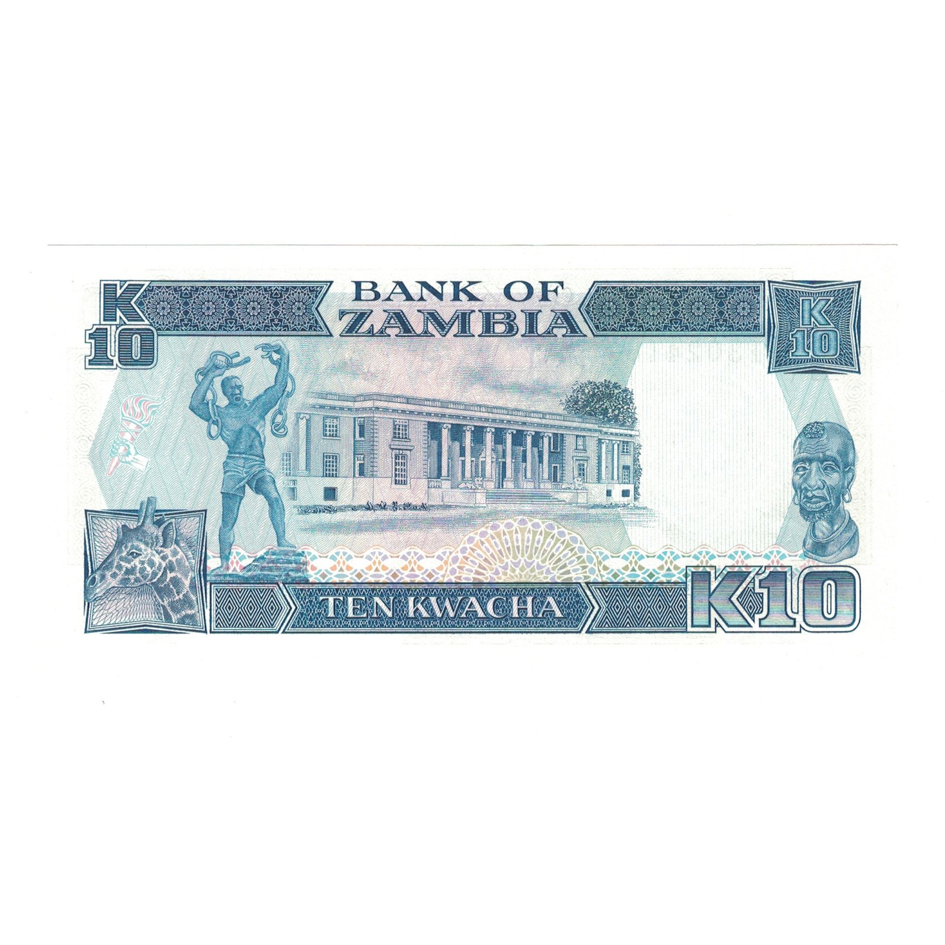 Banknote, Zambia, 10 Kwacha, KM:31b, UNC(65-70)