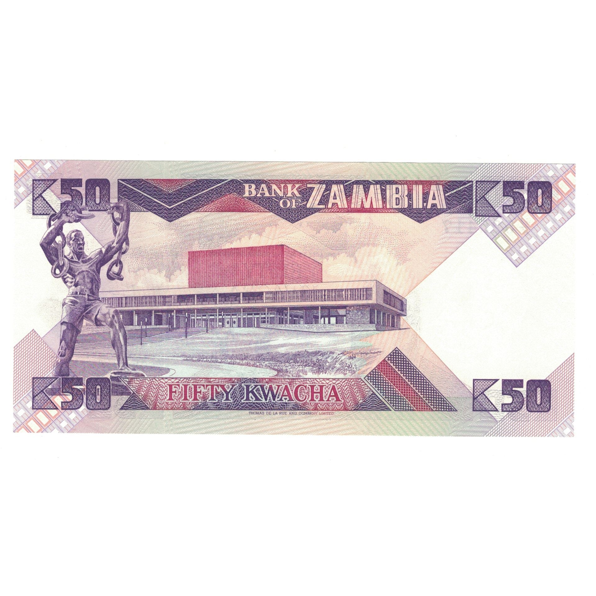 Banknote, Zambia, 50 Kwacha, KM:28a, UNC(65-70)