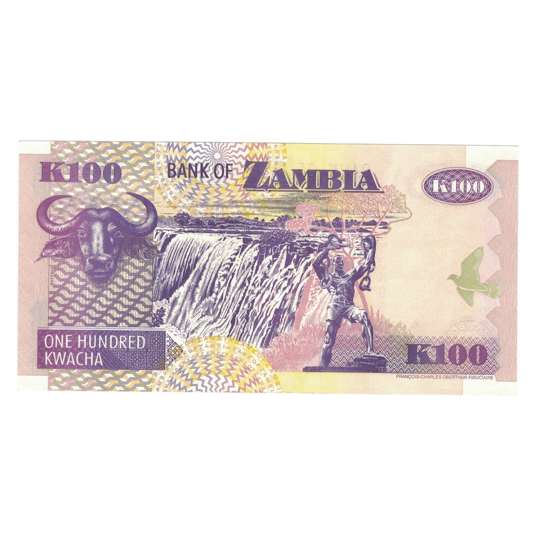 Billet, Zambie, 100 Kwacha, 2006, KM:38f, NEUF