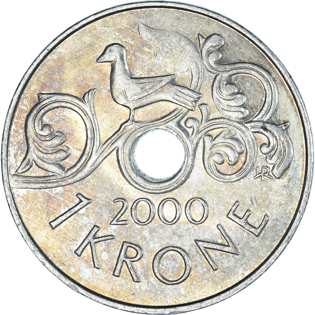 Moneta, Norvegia, Krone, 2000