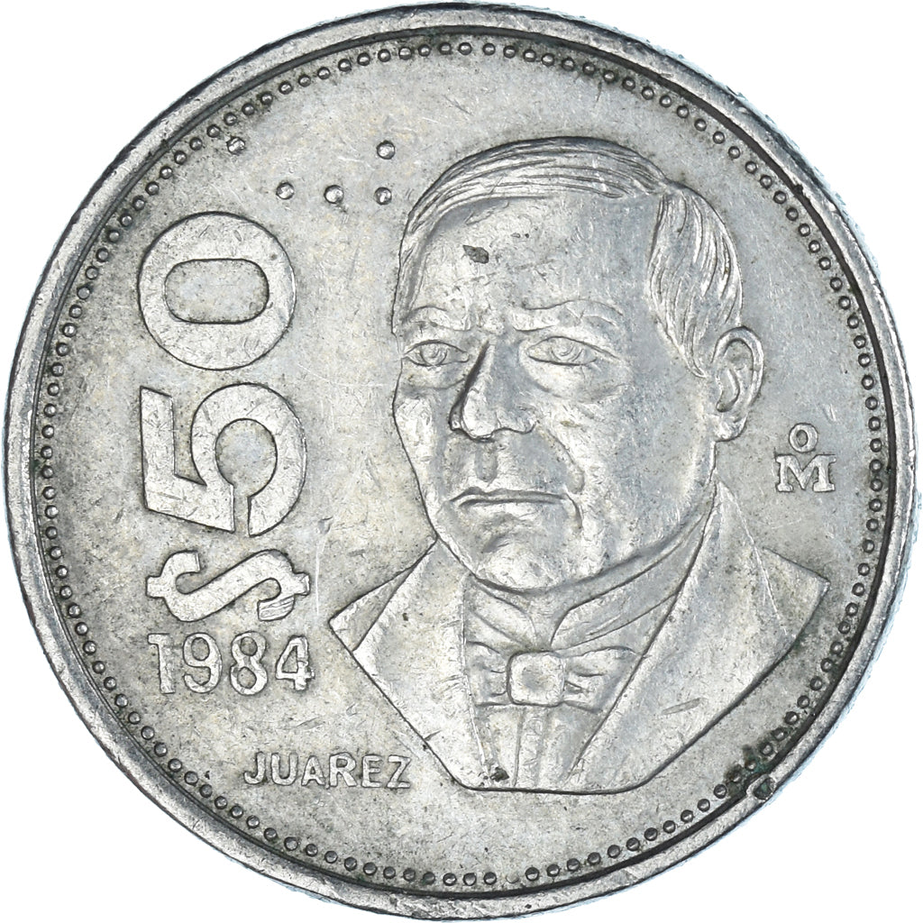 Moneda, México, 50 Pesos, 1984
