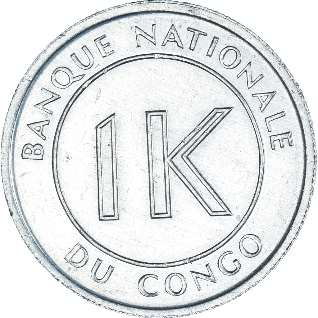 Moneta, Congo, Likuta, 1967