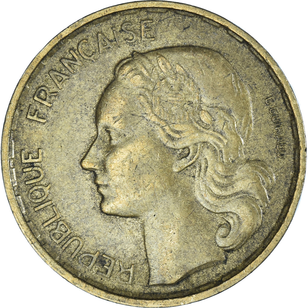 Coin, France, 20 Francs, 1952