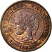Moneta, Francia, Cérès, 2 Centimes, 1883, Paris, BB, Bronzo, KM:827.1