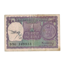 Banknote, India, 1 Rupee, 1978, KM:77v, VG(8-10)