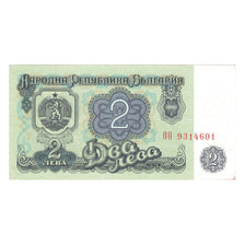 Nota, Bulgária, 2 Leva, 1974, KM:94a, UNC(63)