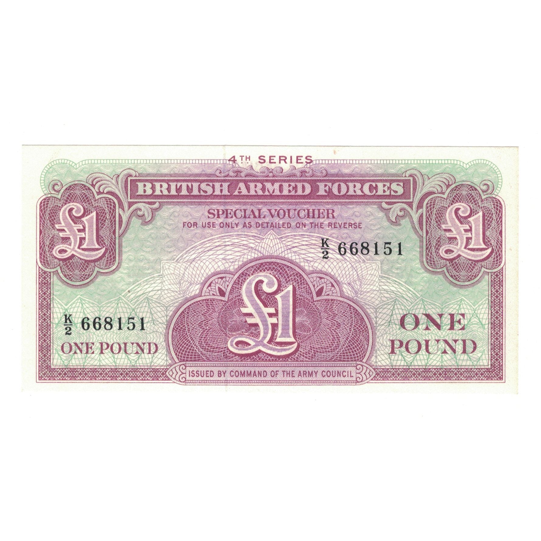 Banconote, Gran Bretagna, 1 Pound, SPL