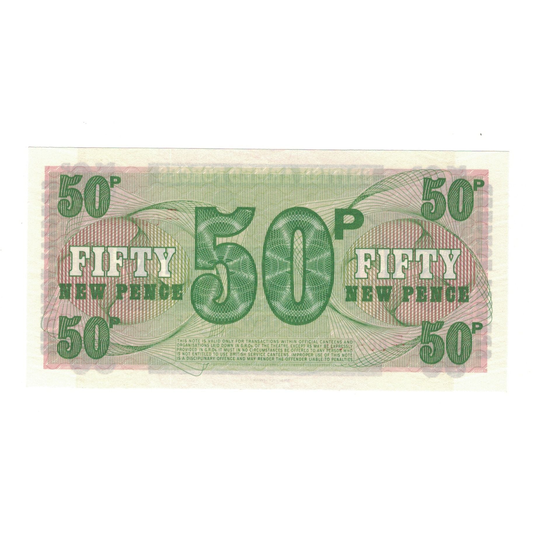 Billete, 50 New Pence, Undated (1972), Gran Bretaña, UNC