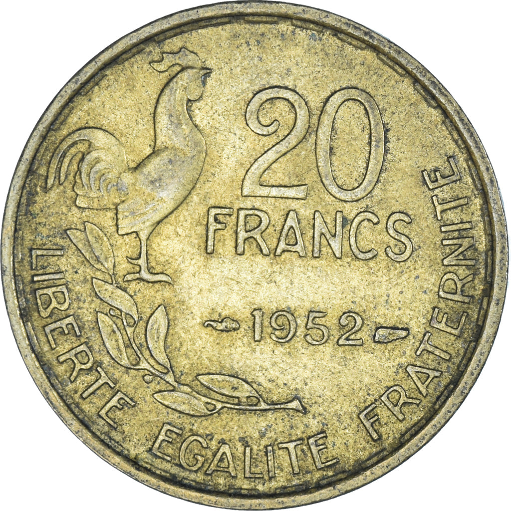 Münze, Frankreich, 20 Francs, 1952