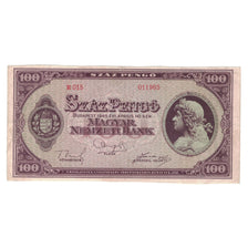 Banknote, Hungary, 100 Pengö, 1945, 1945-04-05, KM:111b, EF(40-45)