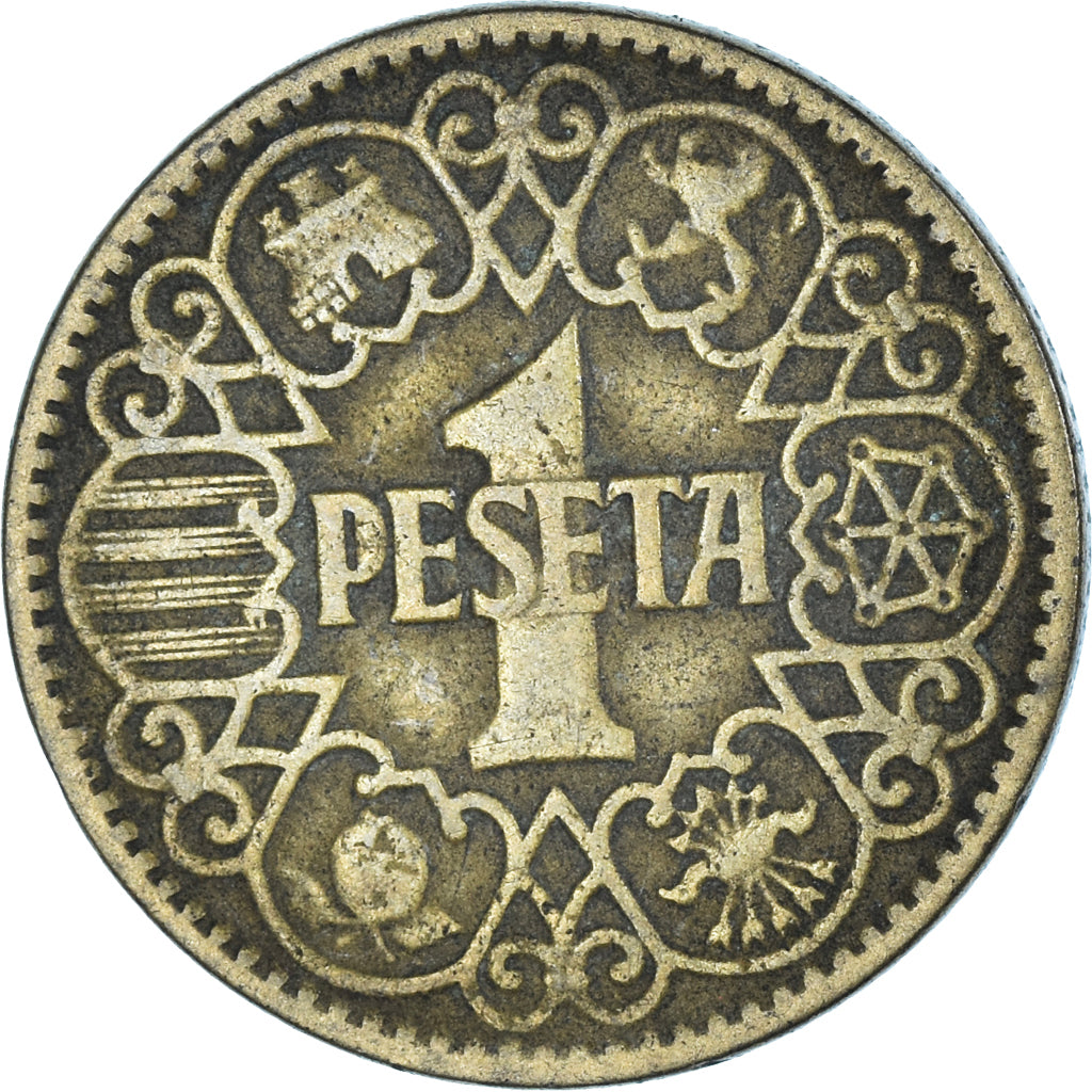 Monnaie, Espagne, Peseta, 1944