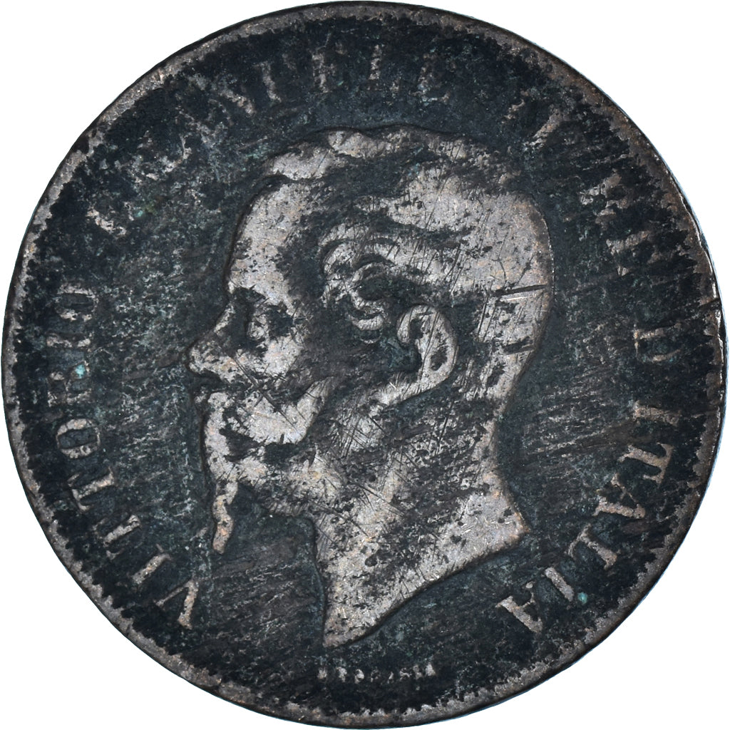 Münze, Italien, 5 Centesimi, 1862