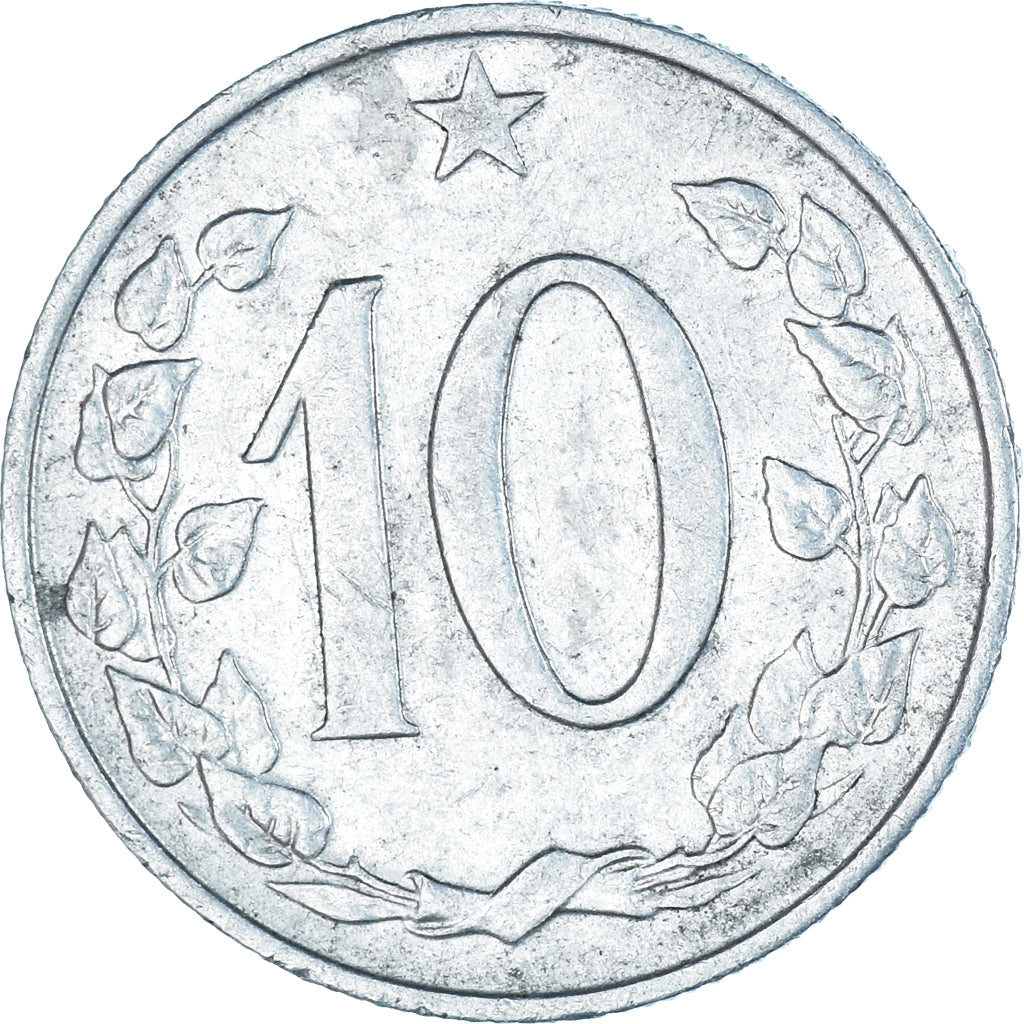 Moneta, Czechosłowacja, 10 Haleru, 1970