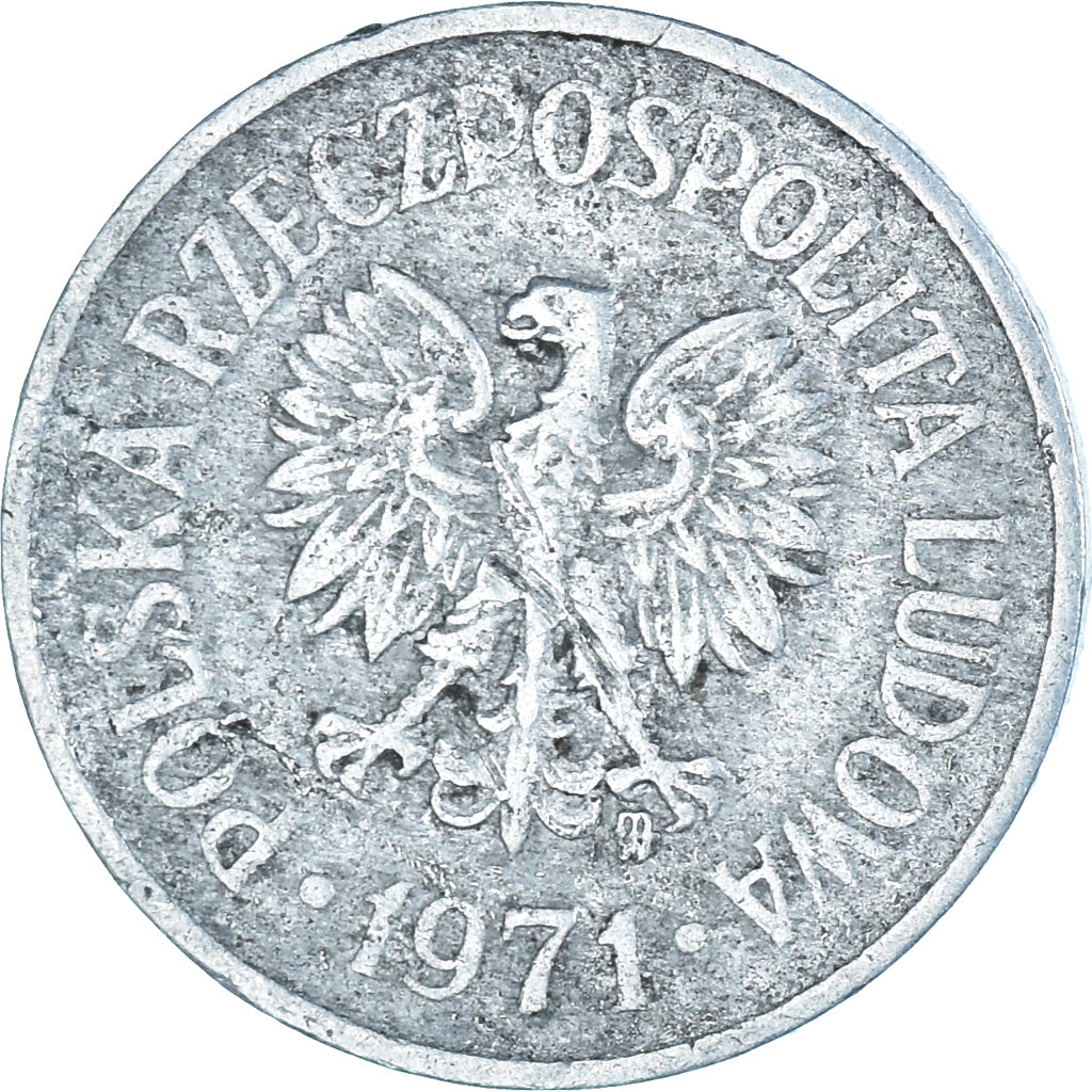 Coin, Poland, 10 Groszy, 1971