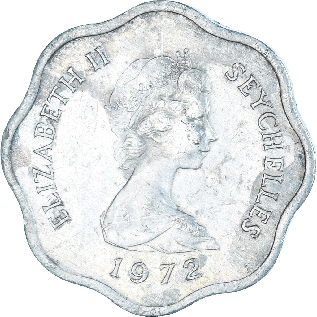 Monnaie, Seychelles, 5 Cents, 1972