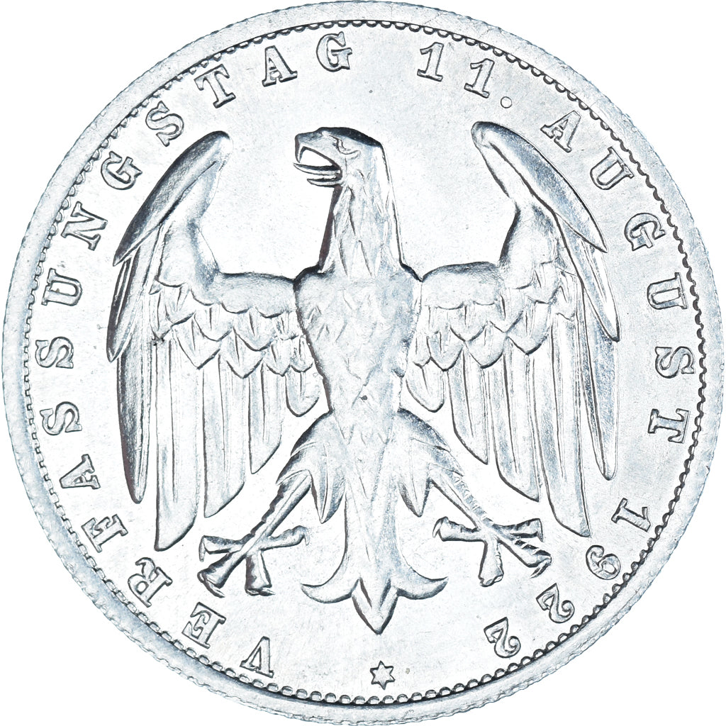 Münze, Deutschland, 3 Mark, 1922