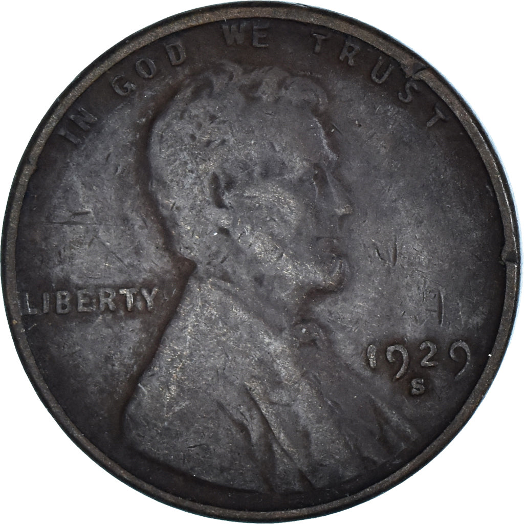 Monnaie, États-Unis, Cent, 1929