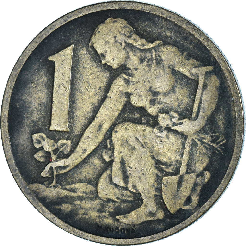 Moneda, Checoslovaquia, Koruna, 1965