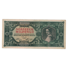 Banknote, Hungary, 100,000 Pengö, 1946, 1946-04-29, KM:121a, EF(40-45)