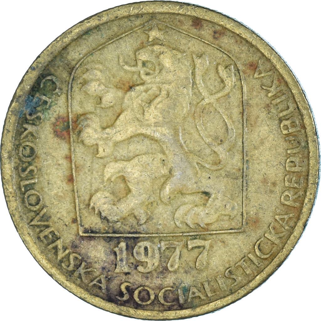 Moneta, Cecoslovacchia, 20 Haleru, 1977