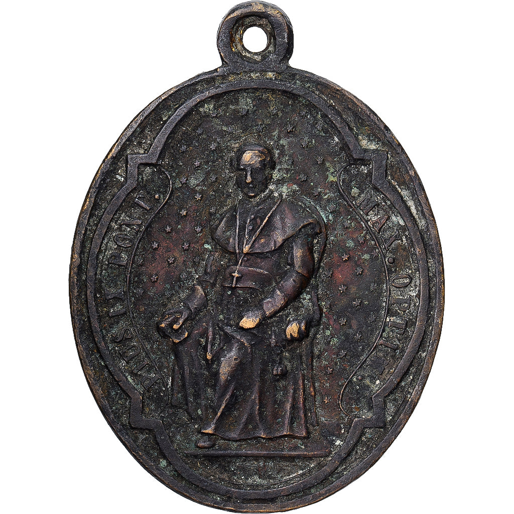 Vatican, Medal, Pie IX, S.Petrus, Religions & beliefs, VF(20-25), Bronze