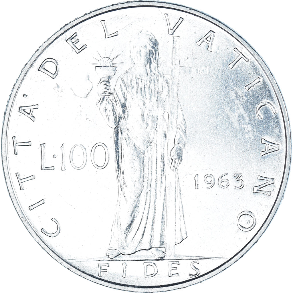 Coin, Vatican, 100 Lire, 1963
