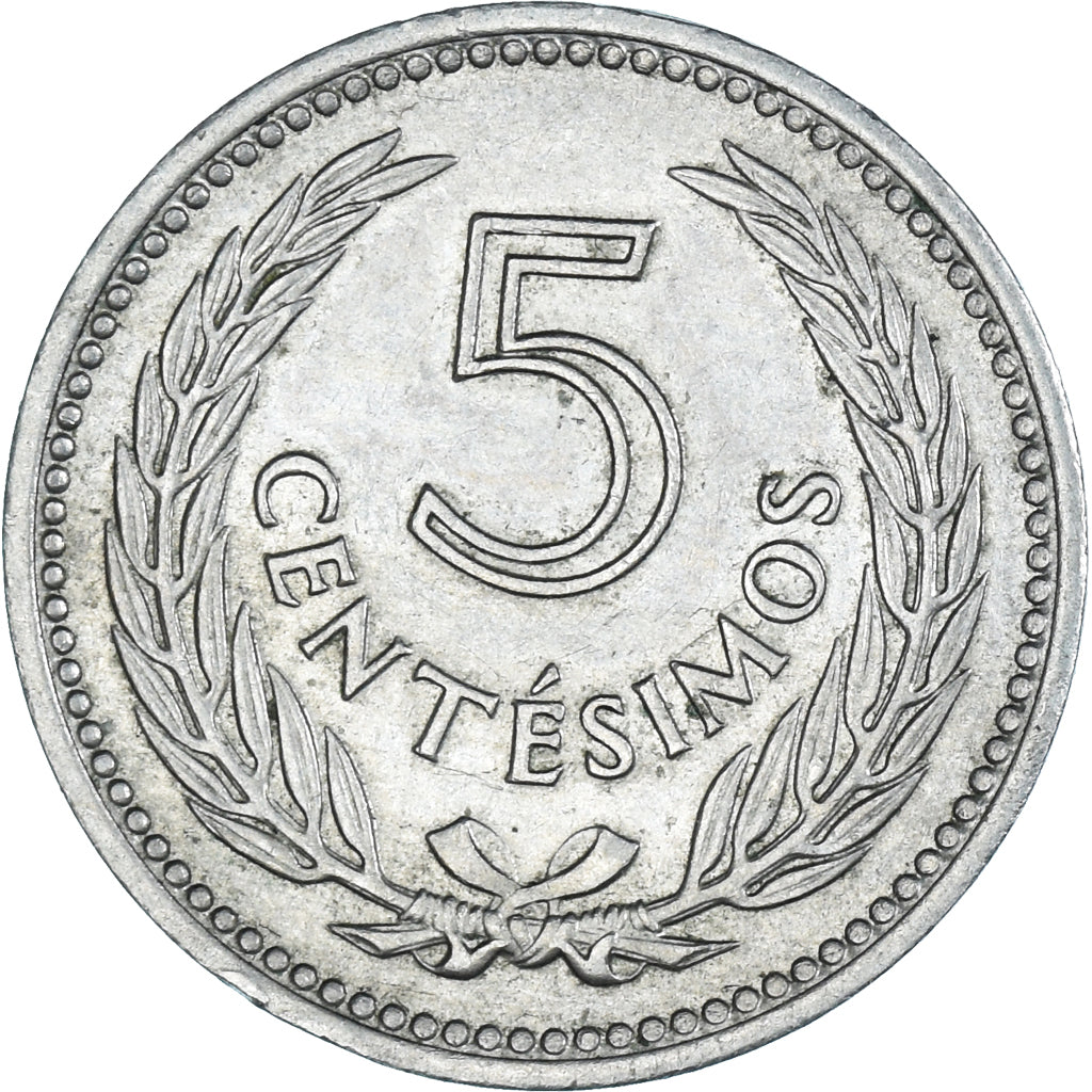 Moneda, Uruguay, 5 Centesimos, 1953