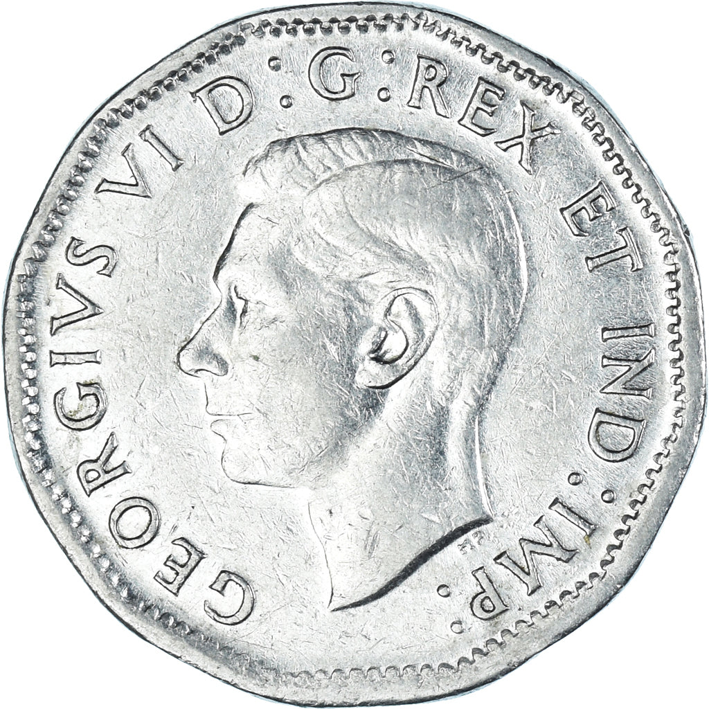 Moneda, Canadá, 5 Cents, 1946