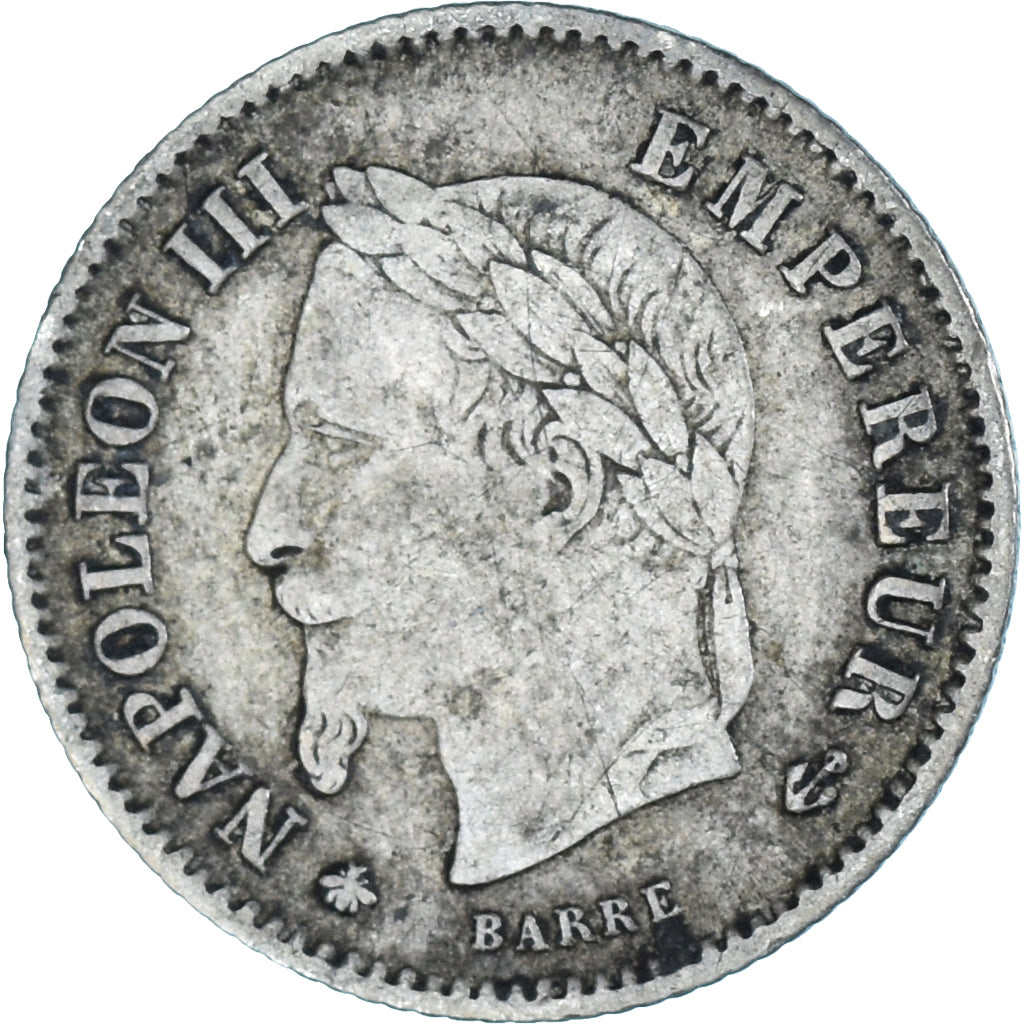 Moneta, Francia, 20 Centimes, 1867