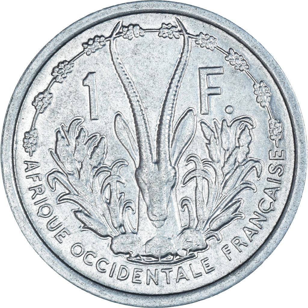 Coin, French West Africa, Franc, 1948